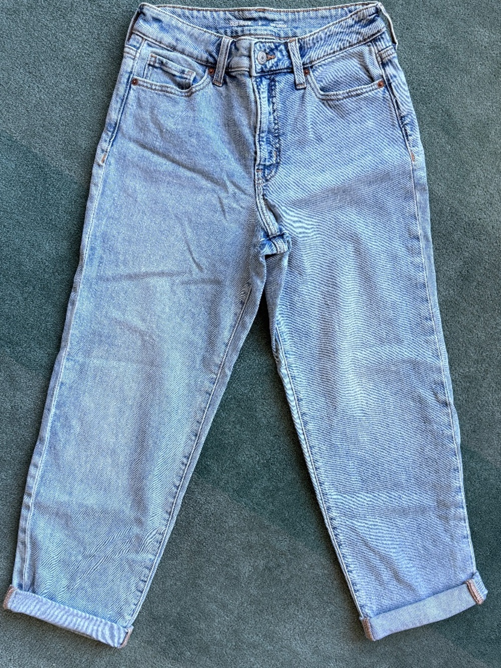 Old Navy High Rise OG Loose Jeans Light Wash Size 6